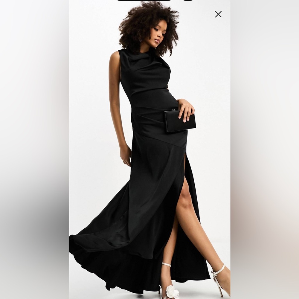 ASOS design maxi gown.